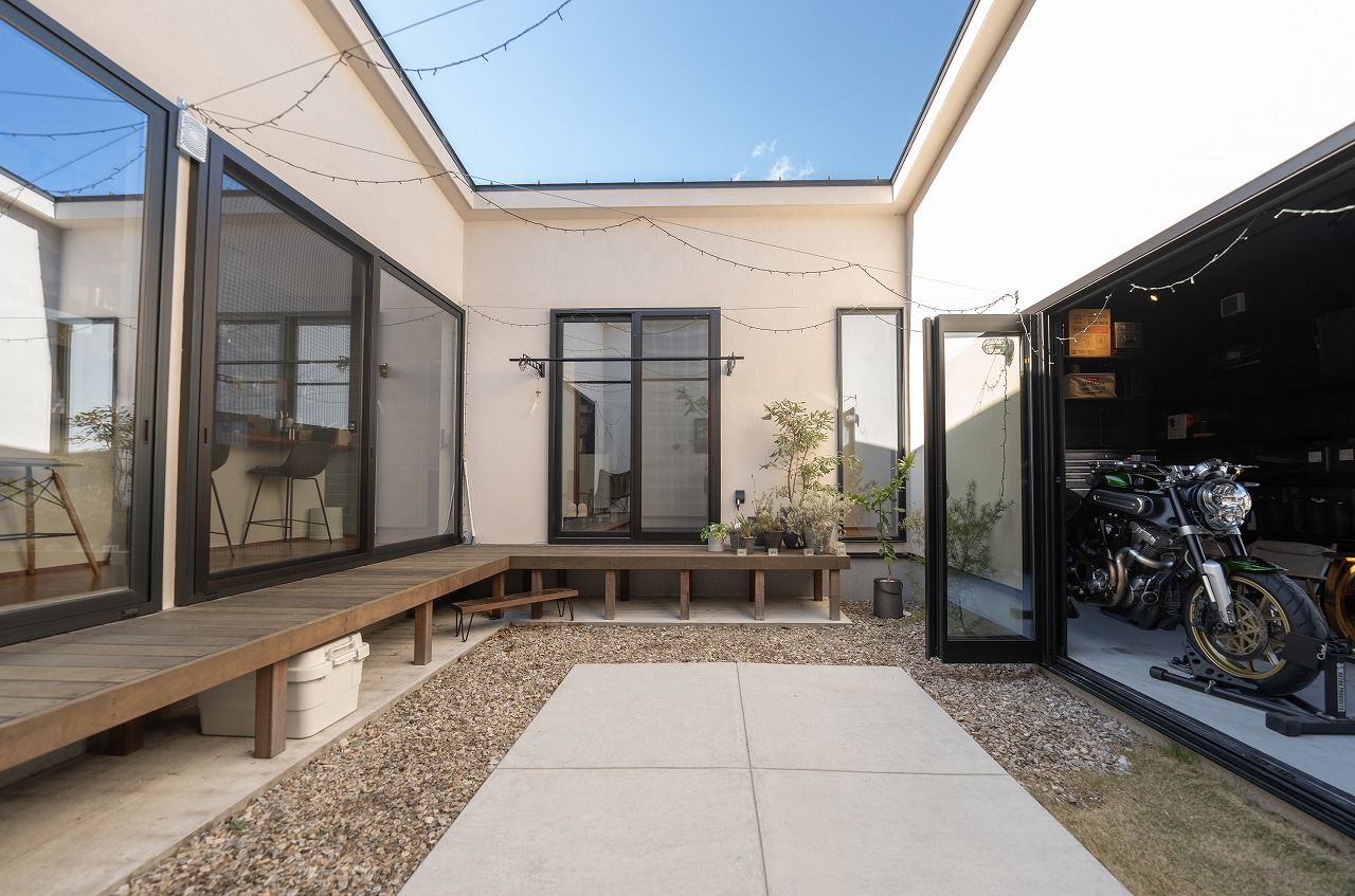 アイジースタイルハウス 「ガレージ×平屋」中庭のある平屋でカーテンレスの暮らしの建築実例画像9