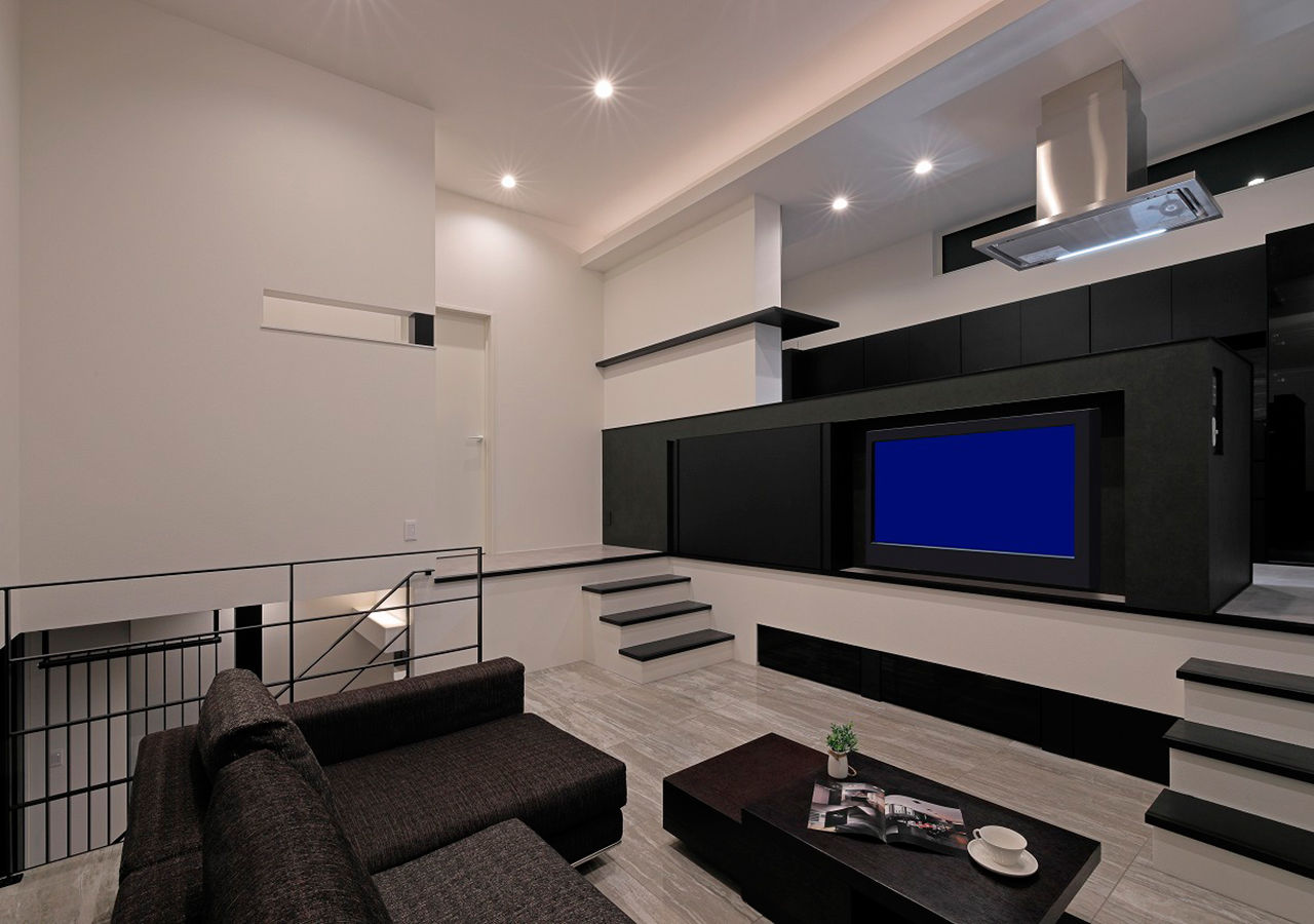 エイベルホーム 【スキップフロア｜独立ダイニング｜本格和室】斬新な発想と優れたデザイン力が創り出す、唯一無二の住まいの建築実例画像2