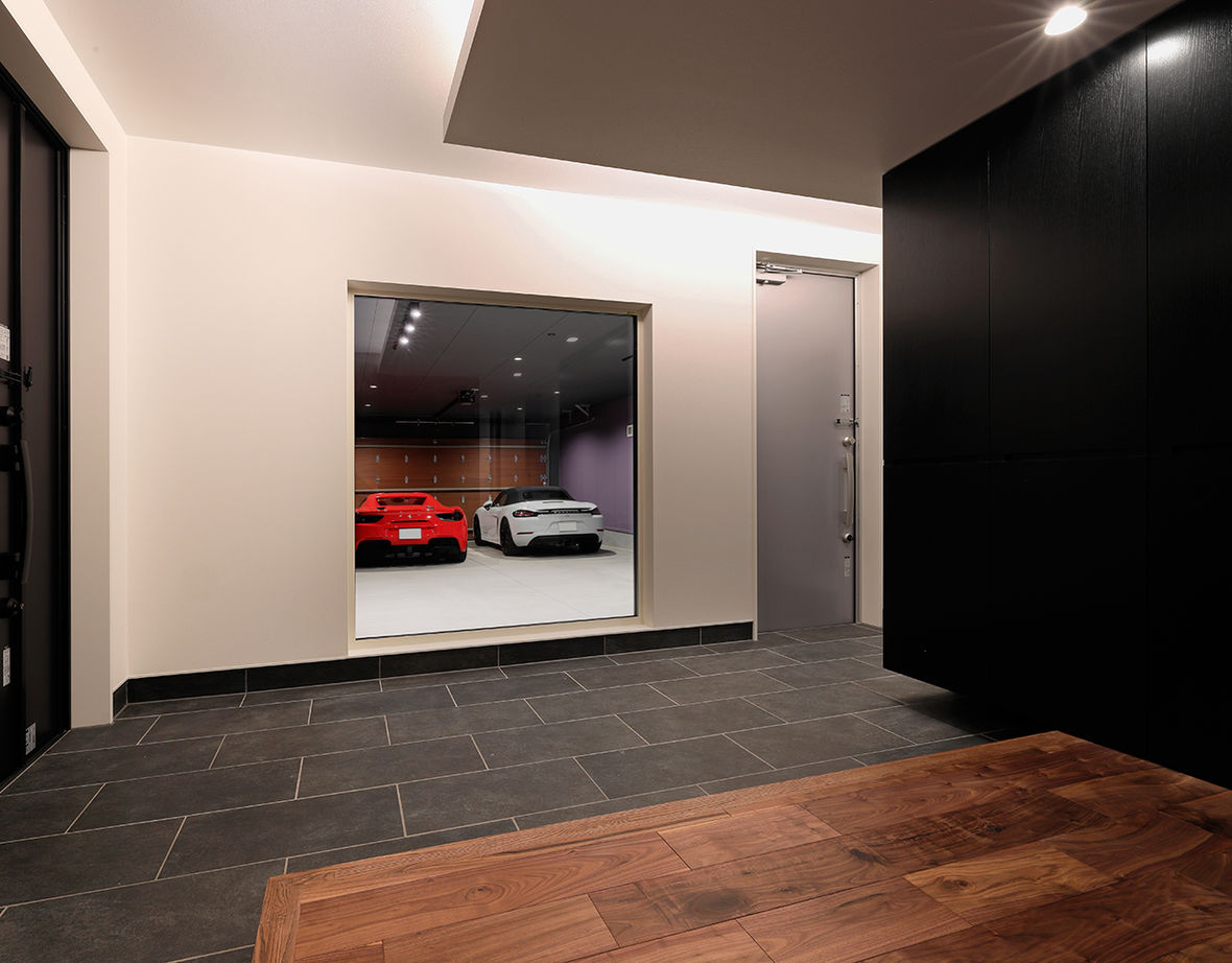 エイベルホーム 【ビルトインガレージ｜スキップフロア｜広々キッチン｜シアタールーム】ステイホームを存分に愉しめる邸宅の建築実例画像3