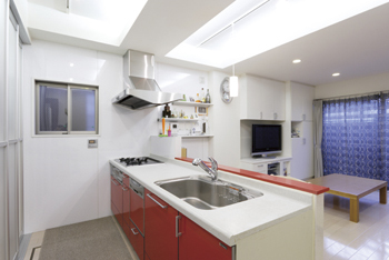 Space Labo　永冨 【愛知県×2000万円台×狭小×30坪】間口約4.8ｍ、光を採りこむ工夫を凝らした3階建て重量鉄骨の狭小住宅の建築実例画像5