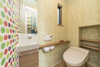 Space Labo　永冨 【愛知県×2000万円台×間取り図×狭小×３階建】間口4.3mの狭小でもガレージ付きで大型収納があるおしゃれな家の建築実例画像7