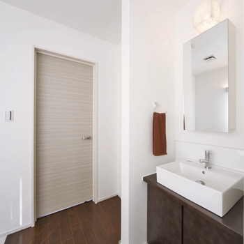 Space Labo　永冨 【愛知県×1000万円台×狭小】間口約4.5ｍの狭小地。開放的に暮らす工夫を凝らしたシンプルモダンの3階建ての建築実例画像9