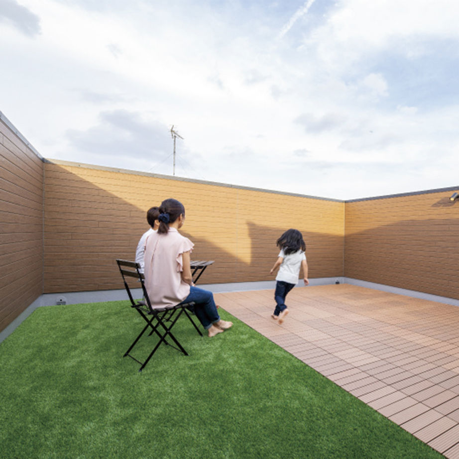 Space Labo　永冨 【愛知県×2000万円台×間取り図×屋上バルコニー】ワイドリビングがあるからゆったりくつろげるオシャレな家の建築実例画像2