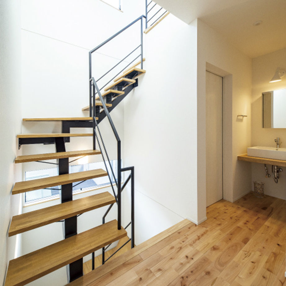 Space Labo　永冨 【愛知県×2000万円台×間取り図×屋上バルコニー】ワイドリビングがあるからゆったりくつろげるオシャレな家の建築実例画像7