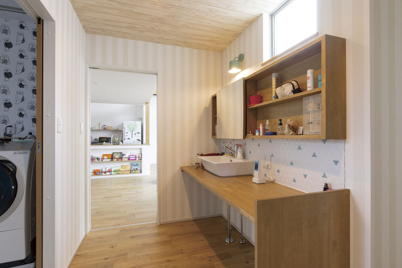 Space Labo　永冨 【愛知県×2000万円台×平屋×30坪】中庭から光が注ぐロの字の平屋「カーテン要らずで寛げます！」の建築実例画像4