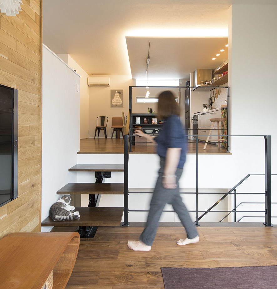 アールギャラリー(アールプランナー) 【春日井市/2000万円台/スキップフロア/間取り図】居場所選びが楽しくなる！ペットと暮らす家の建築実例画像13