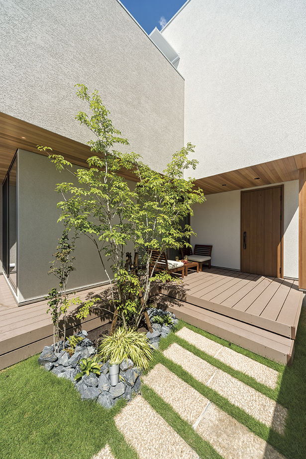 アールギャラリー(アールプランナー) 【2000万円台/30坪台/間取図有】エントランスガーデンで寛ぐ暮らし。リゾート気分に浸れる家の建築実例画像3