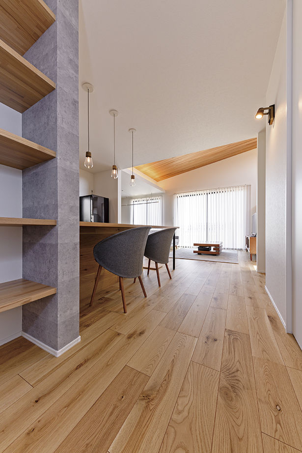 アールギャラリー(アールプランナー) 【2000万円台/20坪台/2LDK/間取り図】女性設計士と創る、レストラン風ダイニングキッチンのある平屋の家の建築実例画像8