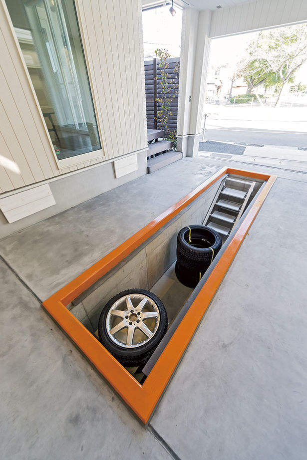 アールギャラリー(アールプランナー) 【3000万円台/50坪台】四季の移ろいを楽しむリゾート空間。新旧素材を融合した、3階建ガレージハウスの建築実例画像14