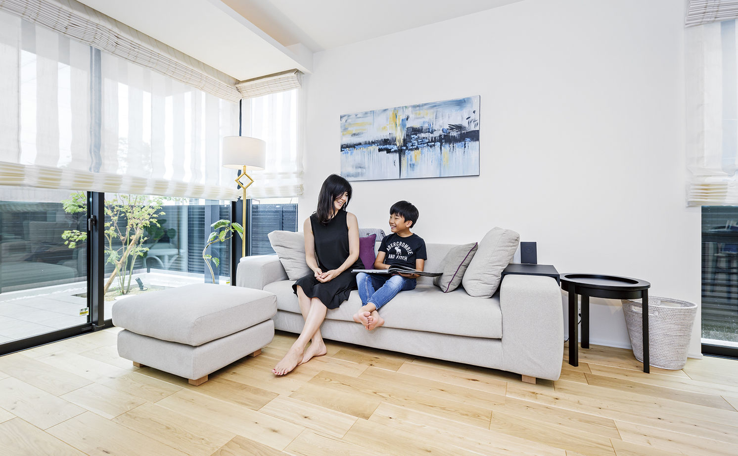 アールギャラリー(アールプランナー) 【2000万円台/30坪台/間取り図】土地条件に左右されない、広々空間。外構の工夫で開放感も確保の建築実例画像3