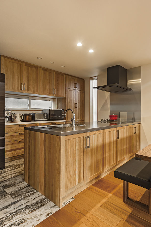 アールギャラリー(アールプランナー) 【3000万円台/3階建て/30坪台/間取り図】土間や書斎、吹抜けも実現。ミッドセンチュリーが似合う3階建ての建築実例画像8