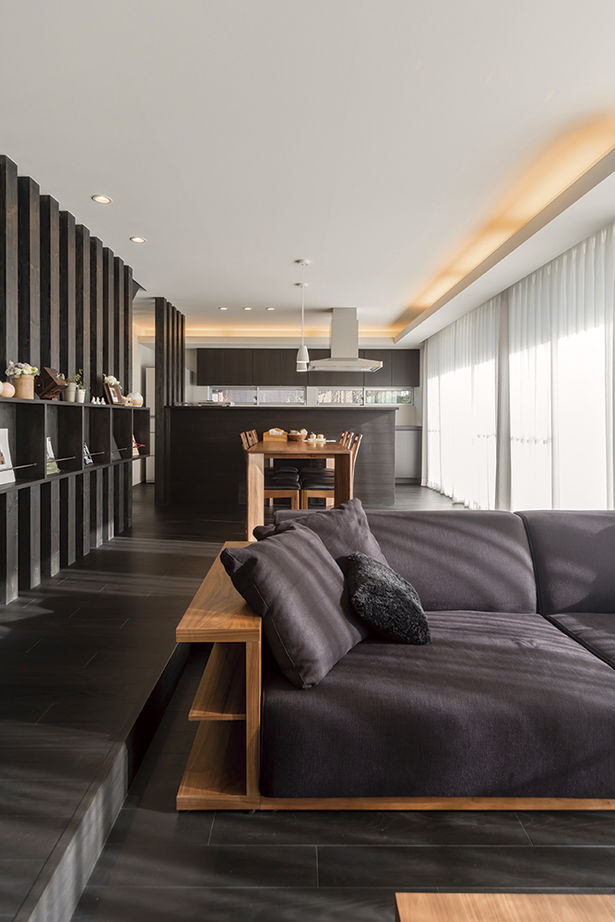 アールギャラリー(アールプランナー) 【2000万円台/40坪/4LDK/坪庭/間取り図】自然素材を使った和の質感に、モダンなデザインをプラスの建築実例画像7