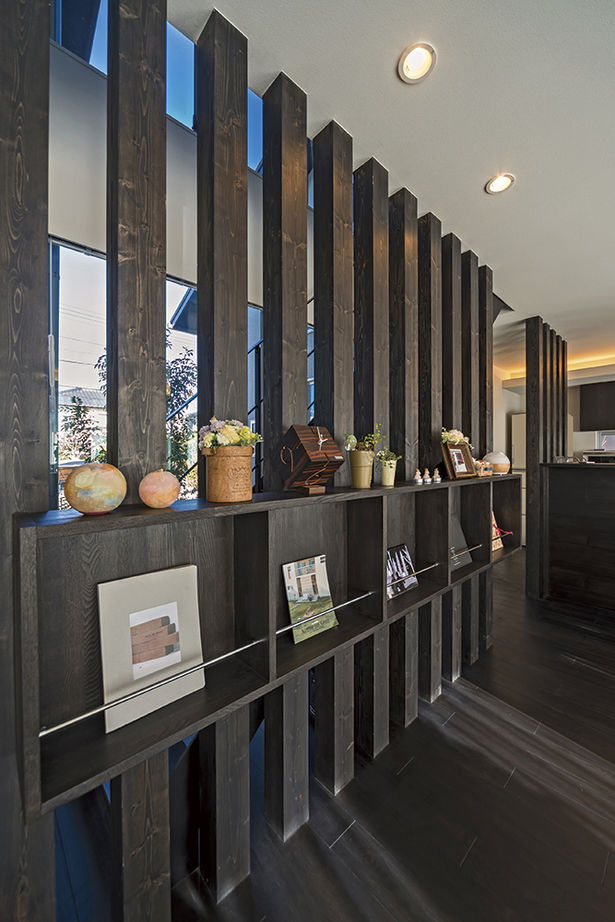 アールギャラリー(アールプランナー) 【2000万円台/40坪/4LDK/坪庭/間取り図】自然素材を使った和の質感に、モダンなデザインをプラスの建築実例画像8