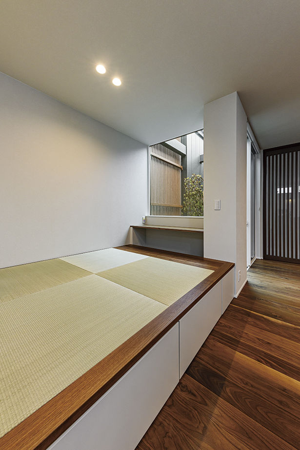 アールギャラリー(アールプランナー) 【平屋/3000万円台/30坪台/3LDK/間取り図】2つの庭を持つ、非日常の平屋。隠れ家的レストランの佇まいの建築実例画像9