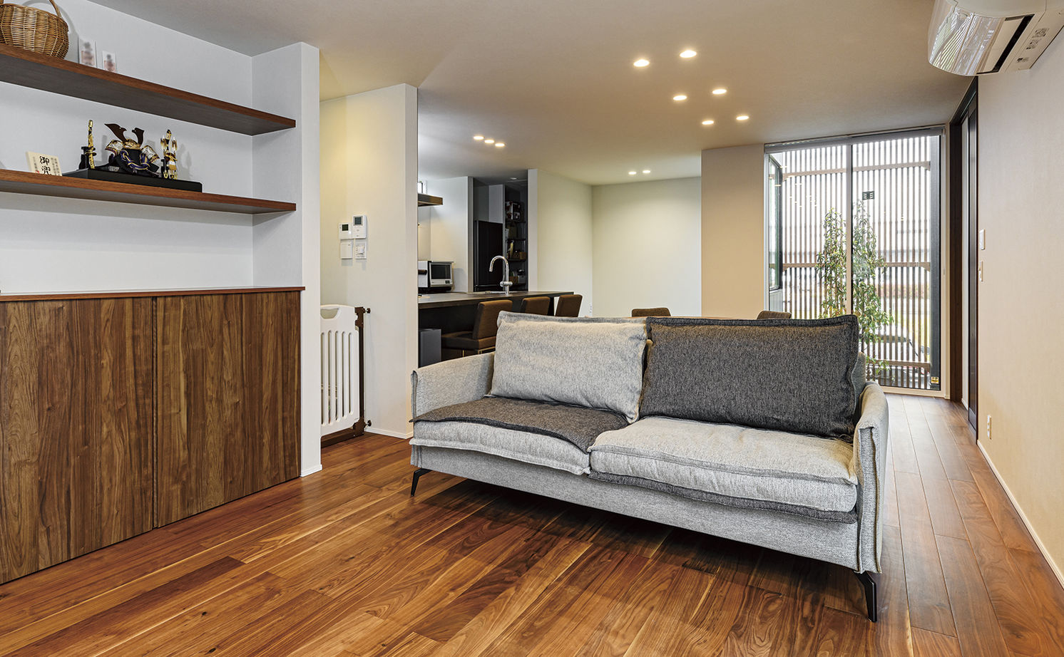 アールギャラリー(アールプランナー) 【平屋/3000万円台/30坪台/3LDK/間取り図】2つの庭を持つ、非日常の平屋。隠れ家的レストランの佇まいの建築実例画像12