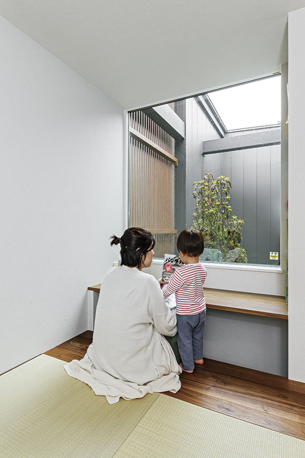 アールギャラリー(アールプランナー) 【平屋/3000万円台/30坪台/3LDK/間取り図】2つの庭を持つ、非日常の平屋。隠れ家的レストランの佇まいの建築実例画像16