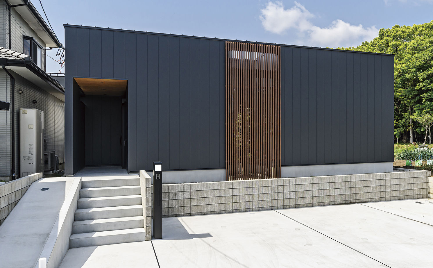 アールギャラリー(アールプランナー) 【平屋/3000万円台/30坪台/3LDK/間取り図】2つの庭を持つ、非日常の平屋。隠れ家的レストランの佇まいの建築実例画像17