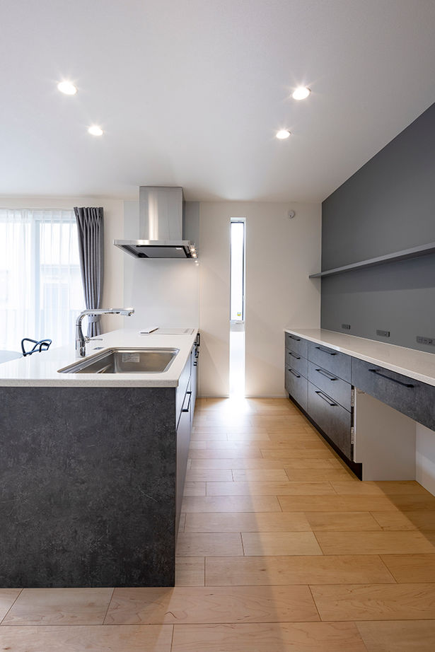 アールギャラリー(アールプランナー) 【平屋/3000万円台/30坪台/3LDK/間取り図】明るい空の景色が日常になる。天井高5ｍ超の吹抜けを叶えた平屋の建築実例画像11