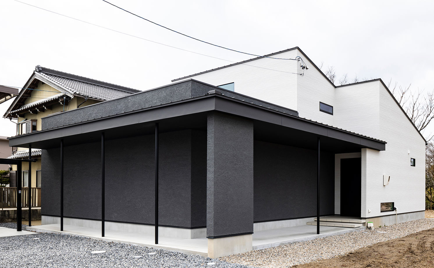 アールギャラリー(アールプランナー) 【平屋/3000万円台/30坪台/3LDK/間取り図】明るい空の景色が日常になる。天井高5ｍ超の吹抜けを叶えた平屋の建築実例画像20