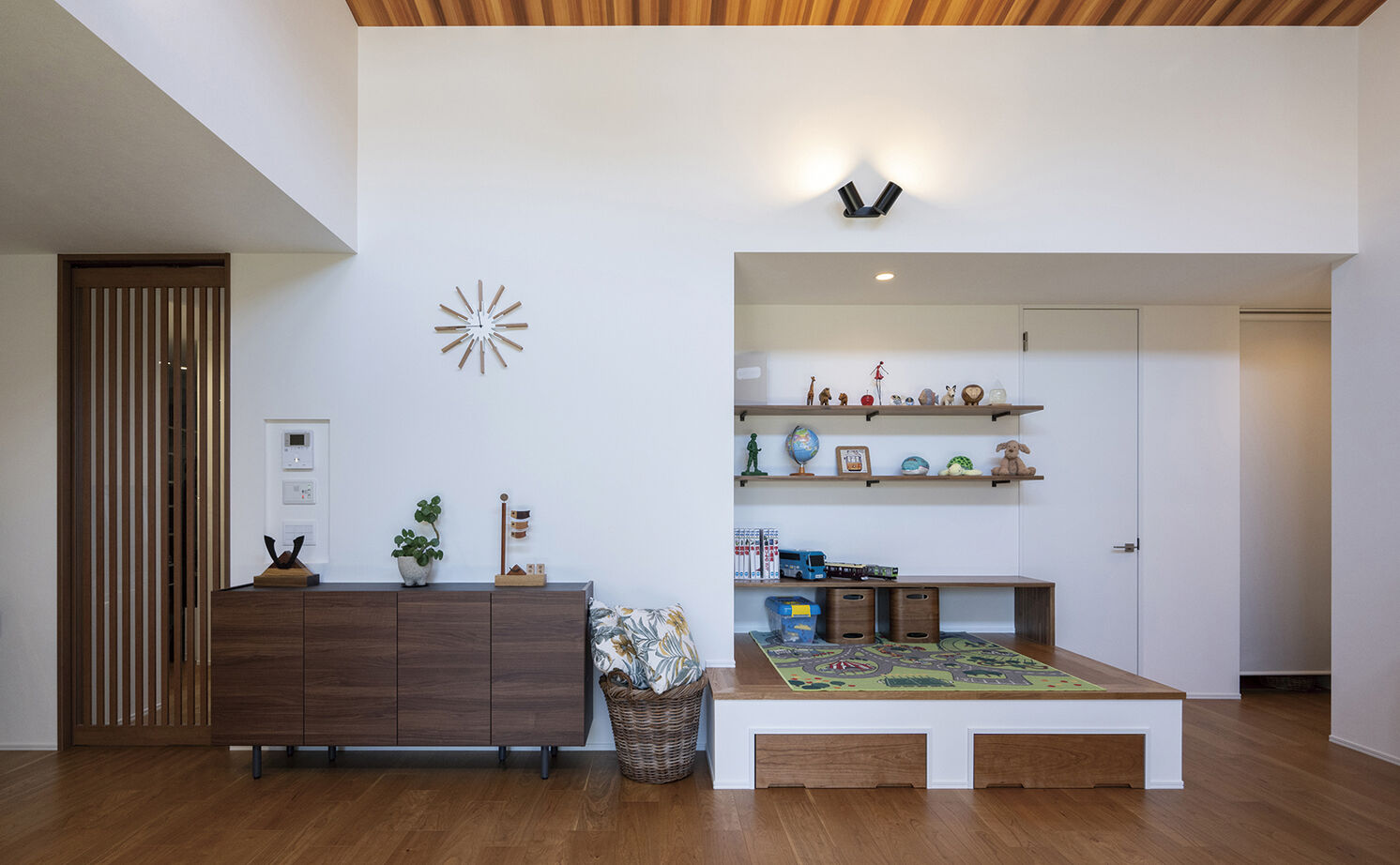 アールギャラリー(アールプランナー) 【平屋/二世帯住宅/40坪台/4LDK/間取り図】賑やかに集い、穏やかに暮らす。親子二世代が寄り添う平屋建ての建築実例画像6