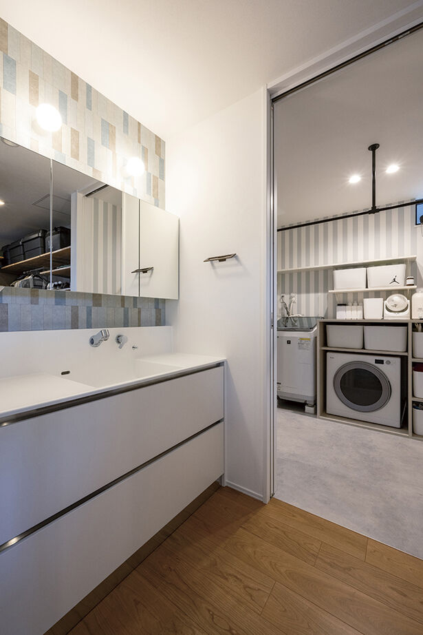 アールギャラリー(アールプランナー) 【平屋/二世帯住宅/40坪台/4LDK/間取り図】賑やかに集い、穏やかに暮らす。親子二世代が寄り添う平屋建ての建築実例画像12