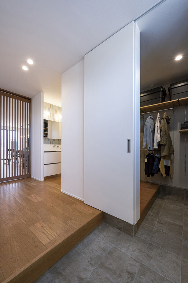 アールギャラリー(アールプランナー) 【平屋/二世帯住宅/40坪台/4LDK/間取り図】賑やかに集い、穏やかに暮らす。親子二世代が寄り添う平屋建ての建築実例画像15