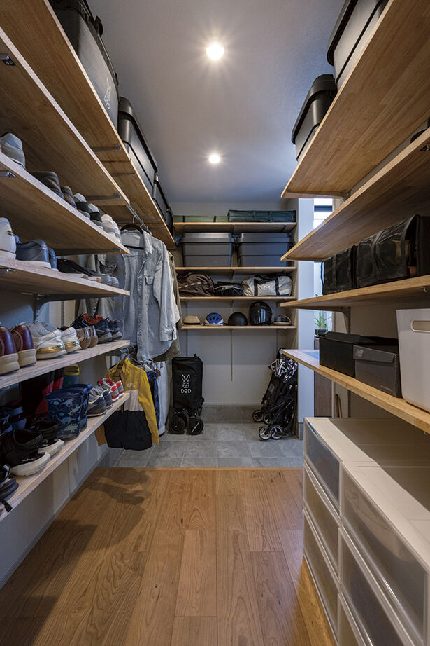 アールギャラリー(アールプランナー) 【平屋/二世帯住宅/40坪台/4LDK/間取り図】賑やかに集い、穏やかに暮らす。親子二世代が寄り添う平屋建ての建築実例画像16