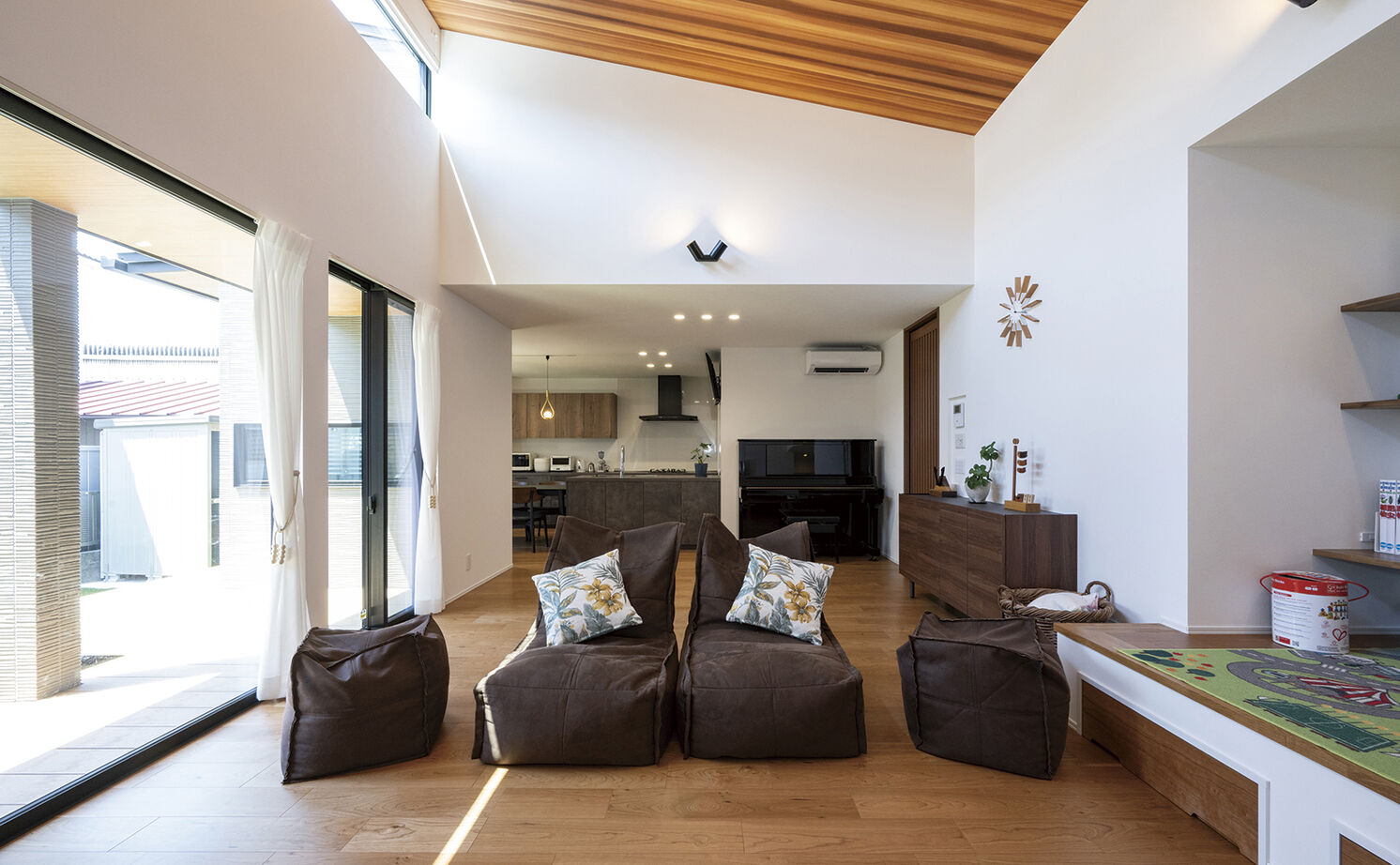 アールギャラリー(アールプランナー) 【平屋/二世帯住宅/40坪台/4LDK/間取り図】賑やかに集い、穏やかに暮らす。親子二世代が寄り添う平屋建ての建築実例画像18