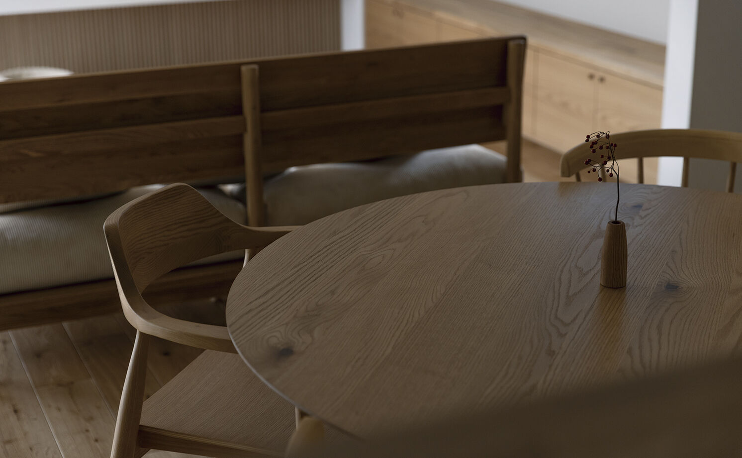 アールギャラリー(アールプランナー) 【2000万円台/32坪台/間取り有】旅先での寛ぎを、我が家に。造作建具で磨く、和モダン空間の建築実例画像17