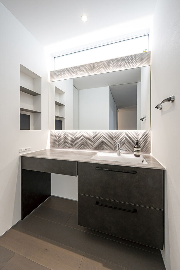 アールギャラリー(アールプランナー) 【3000万円台/30坪台/間取り図】素材使いとスタイリングの妙で、ホテルライクな暮らしを楽しむ家の建築実例画像14