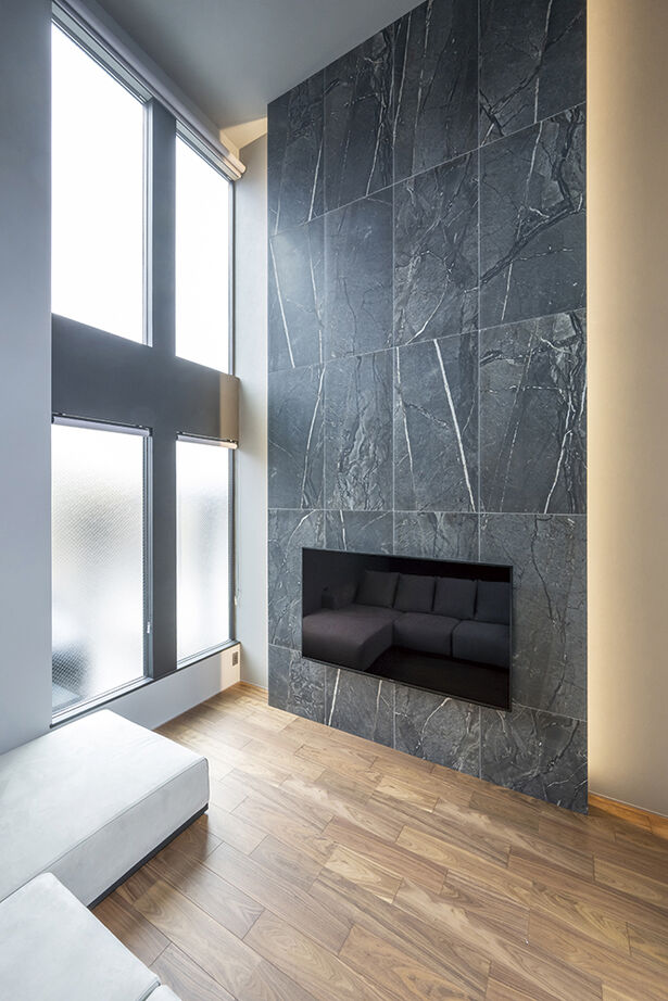 アールギャラリー(アールプランナー) 【3000万円台/30坪台/間取り図】吹抜け×中庭×シースルー階段。駅近立地を感じさせない、リゾート空間の建築実例画像5