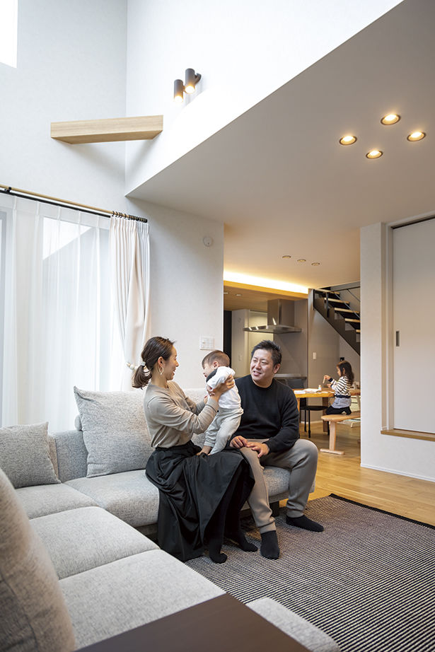 アールギャラリー(アールプランナー) 【3000万円台/2階建て/40坪台/間取り図】立地条件に左右されない、コートプラン。南面を閉じても明るい家の建築実例画像4