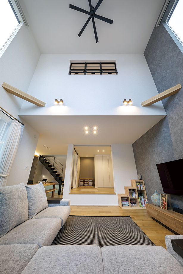 アールギャラリー(アールプランナー) 【3000万円台/2階建て/40坪台/間取り図】立地条件に左右されない、コートプラン。南面を閉じても明るい家の建築実例画像18