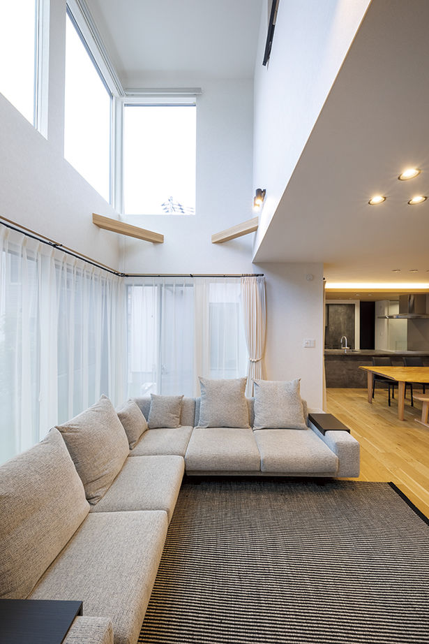 アールギャラリー(アールプランナー) 【3000万円台/2階建て/40坪台/間取り図】立地条件に左右されない、コートプラン。南面を閉じても明るい家の建築実例画像20