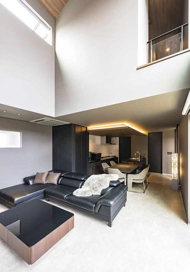 アールギャラリー(アールプランナー) 【3000万円台/47坪台/間取り図】5ｍ超の吹抜けリビング×家事ラク動線。ホテルライクと実用性の両立空間の建築実例画像7