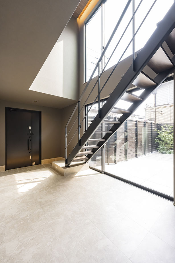 アールギャラリー(アールプランナー) 【3000万円台/47坪台/間取り図】5ｍ超の吹抜けリビング×家事ラク動線。ホテルライクと実用性の両立空間の建築実例画像19