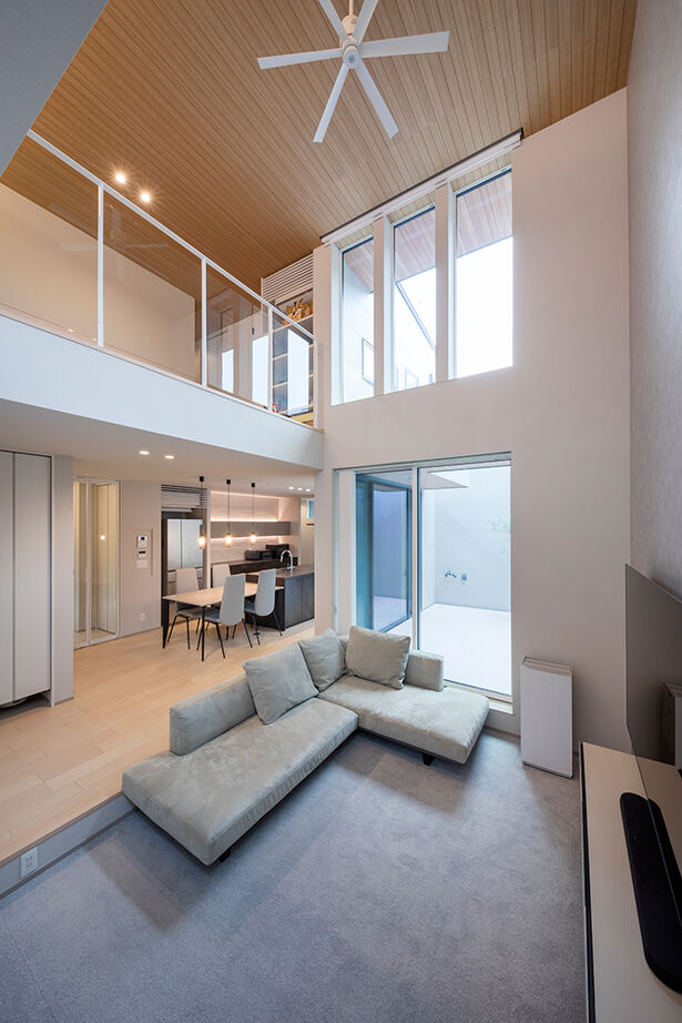 アールギャラリー(アールプランナー) 【ハイグレード住宅/40坪台/間取り図】北欧モダンと和の様式美の融合・ジャパンディスタイル。多層構造の家の建築実例画像3