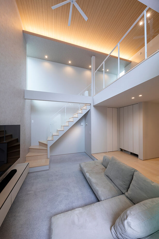 アールギャラリー(アールプランナー) 【ハイグレード住宅/40坪台/間取り図】北欧モダンと和の様式美の融合・ジャパンディスタイル。多層構造の家の建築実例画像4