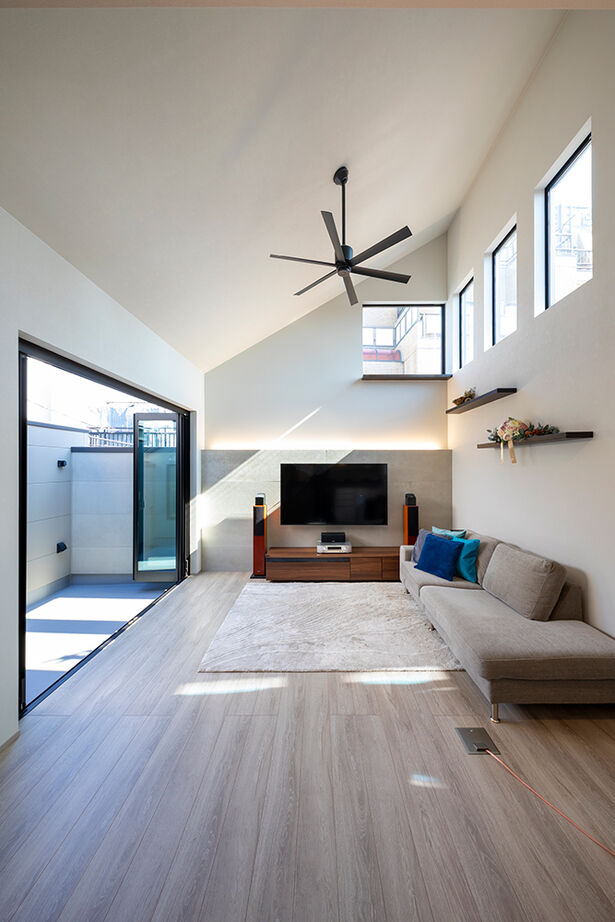 アールギャラリー(アールプランナー) 【2000万円台/30坪台】27坪台の敷地で建てる、2階LDKプラン。「空間のタテ使い」で広く暮らすの建築実例画像3