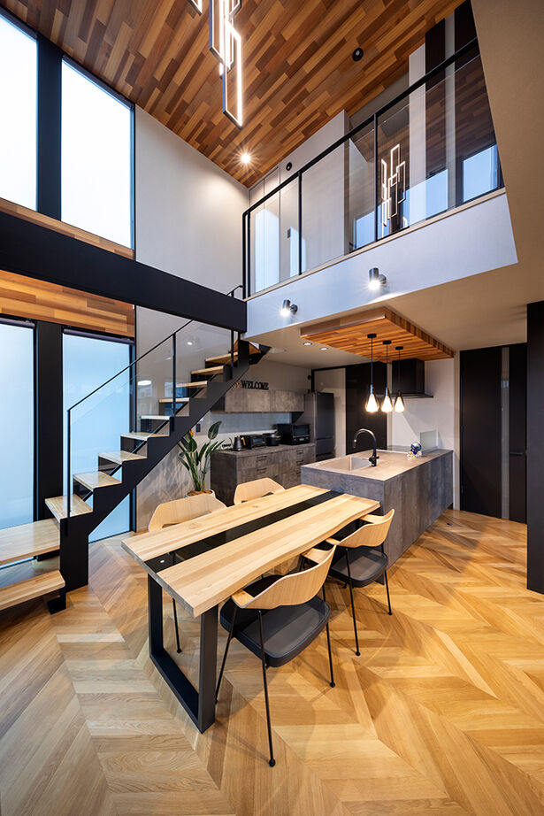 アールギャラリー(アールプランナー) 【3000万円台/30坪台/3LDK/間取り図】吹抜け×大窓×屋上庭園×家事ラク動線。日常と非日常がつながる素敵空間の建築実例画像7