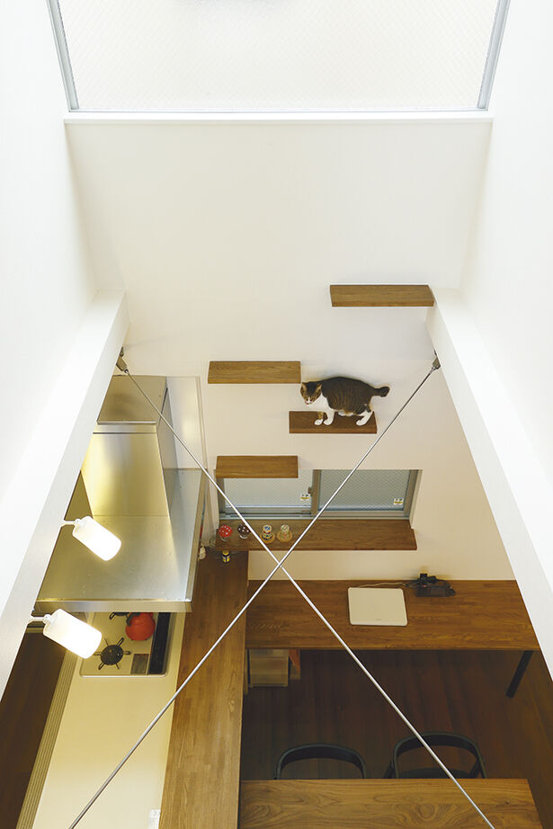 アールギャラリー(アールプランナー) 【2000万円台/2階建て/30坪台/間取り図】南面を閉じる逆転の発想。吹き抜けと中庭のある期待以上の家にの建築実例画像6