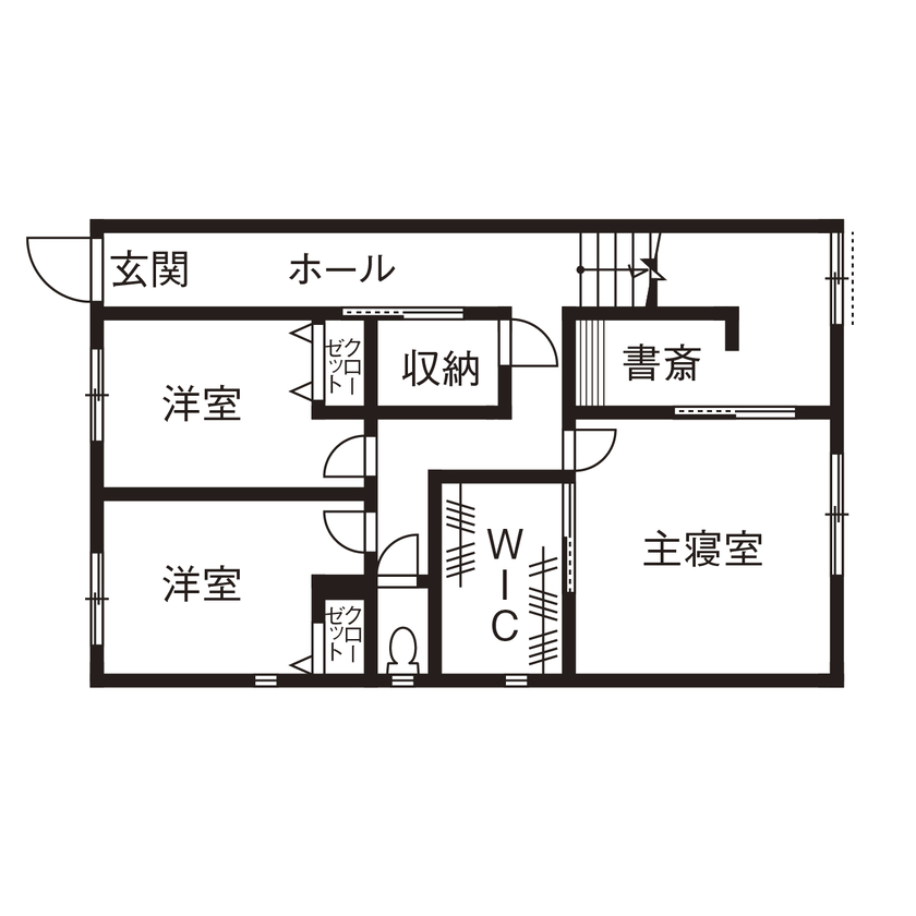 アールギャラリー(アールプランナー) 【3000万円台/30坪台/3LDK/間取り図】まるでリゾートホテルのような、シンプルデザインのガレージハウスの間取り図（3LDK）1階