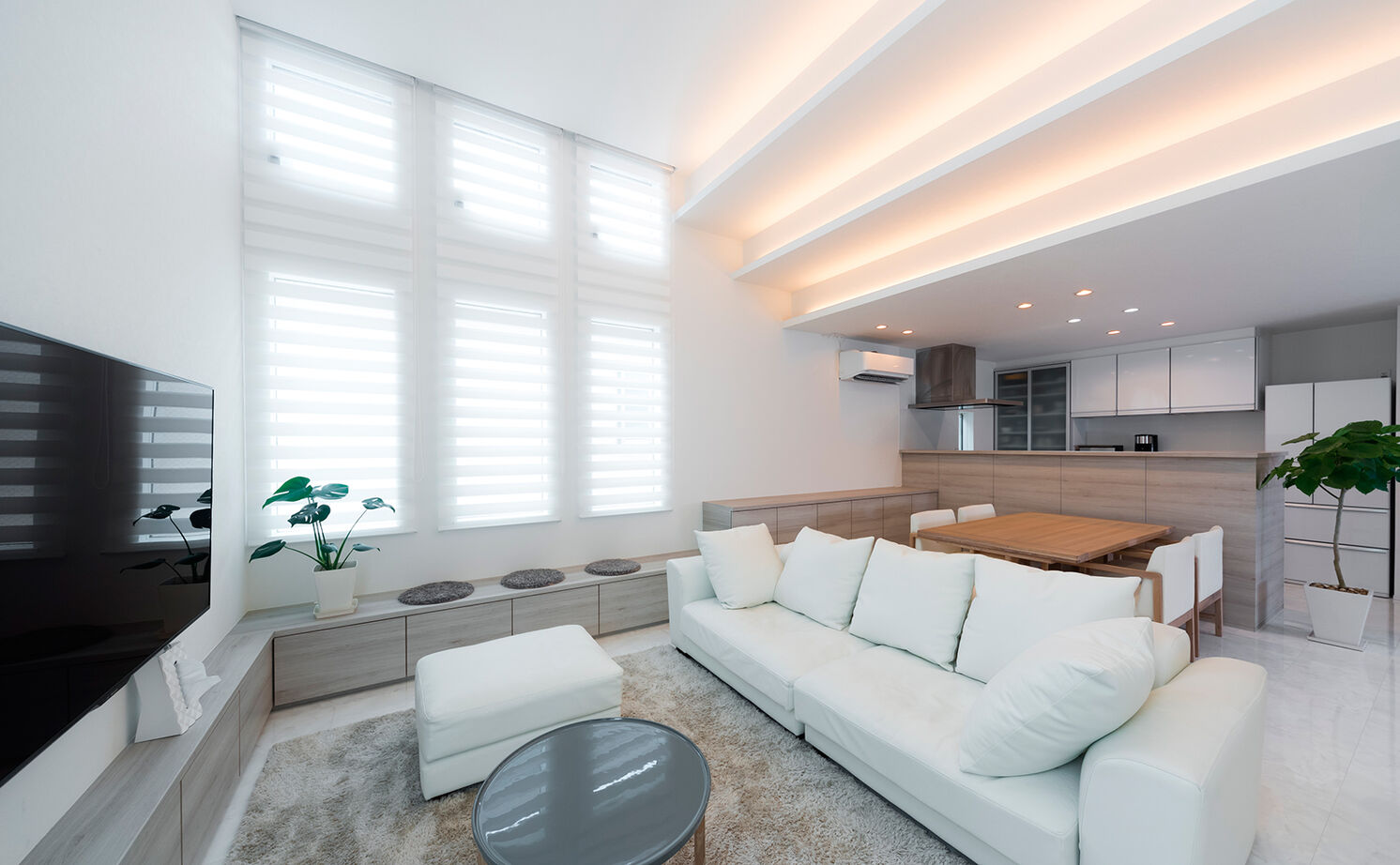 アールギャラリー(アールプランナー) 【3000万円台/30坪台/3LDK/間取り図】まるでリゾートホテルのような、シンプルデザインのガレージハウスの建築実例画像2