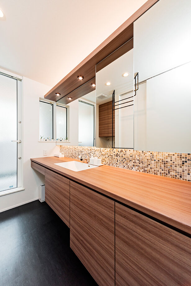 アールギャラリー(アールプランナー) 【3000万円台/30坪台/3LDK/間取り図】まるでリゾートホテルのような、シンプルデザインのガレージハウスの建築実例画像10