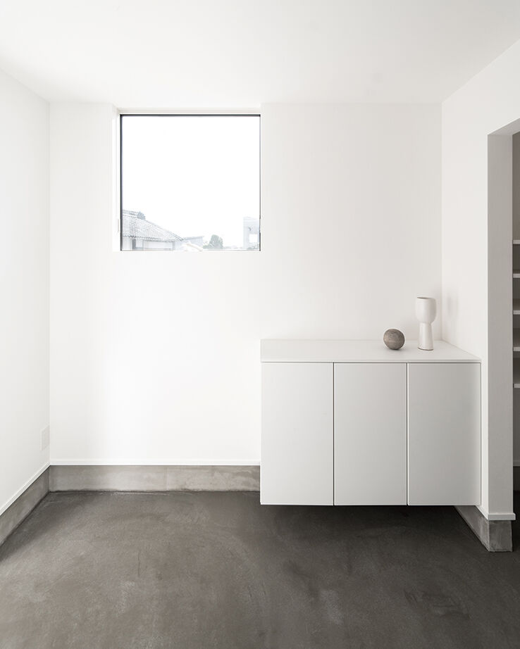 アールギャラリー(アールプランナー) 【1000万円台/20坪台/コンパクトな家/2階建て/3LDK/間取り図】土間玄関を備えた、雑味のないアート空間の建築実例画像5