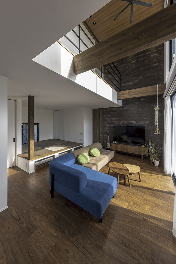 アールギャラリー(アールプランナー) 【3000万円台/40坪台/間取り図】中庭付きのコートプラン。憧れのブルックリンスタイルに“好き”を集めての建築実例画像14