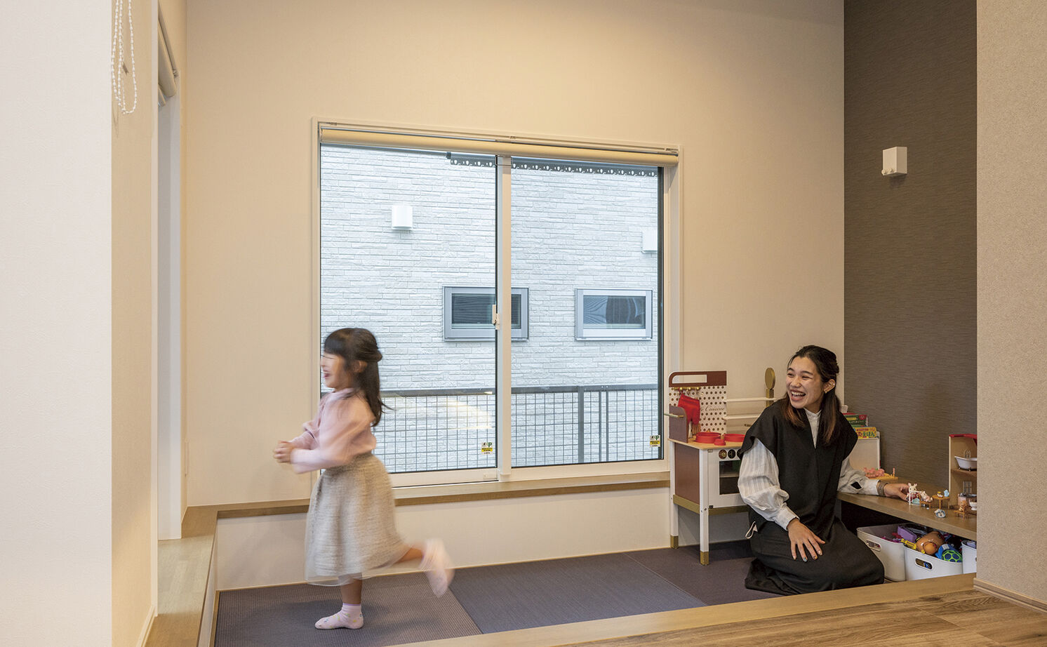 アールギャラリー(アールプランナー) 【1000万円台/30坪台/間取り図】シンプルモダンな空間に広がる開放感。吹抜けとピットリビングのある家の建築実例画像8