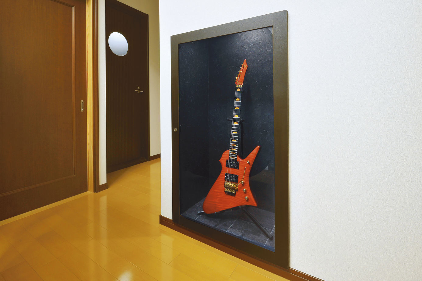 リアルホーム 間取りから防音まで　ギターを自宅で思いきり楽しむ家の建築実例画像1