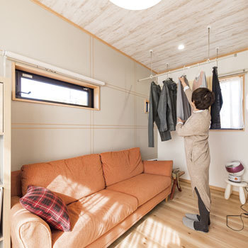 リアルホーム 【間取り図掲載有】建設業に携わるＴさんが構造や性能に納得して決断。「夏も冬もエアコン１台で快適です」の建築実例画像4