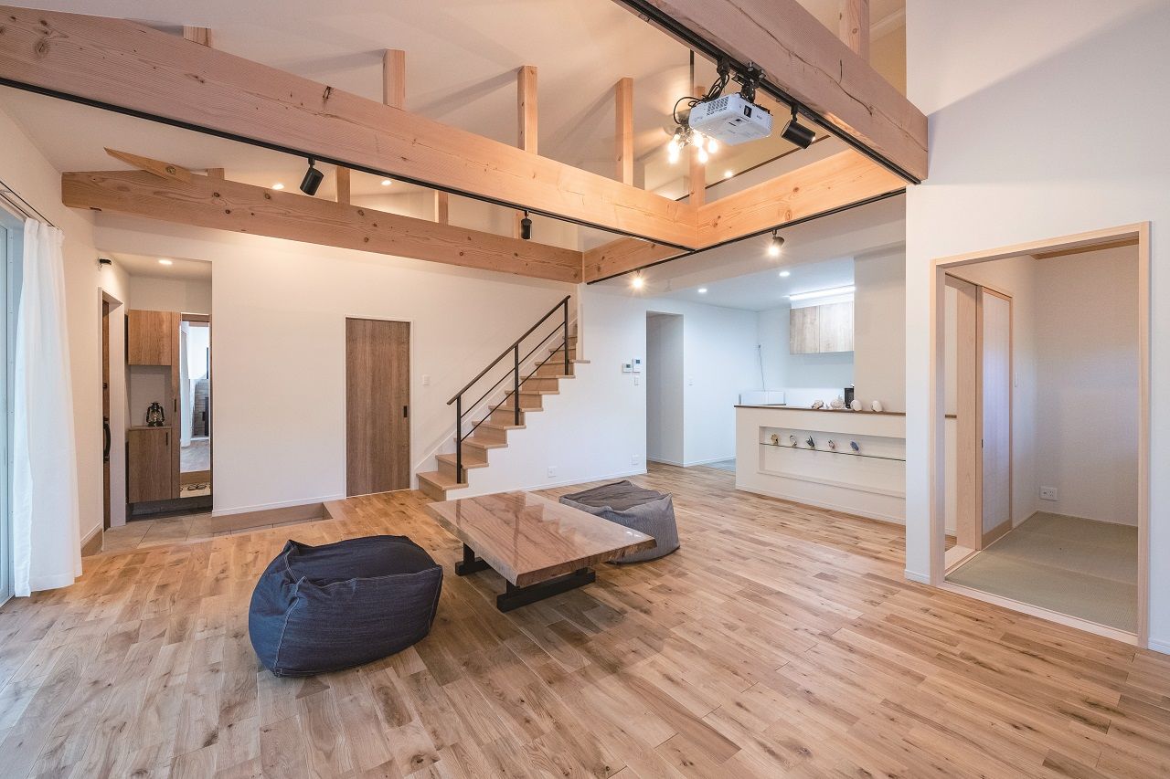 リアルホーム 【平屋20坪台/1000万円台/間取り図】自然豊かな環境で住み心地◎!ロフト、暖炉のあるコンパクトな平屋実例の建築実例画像5